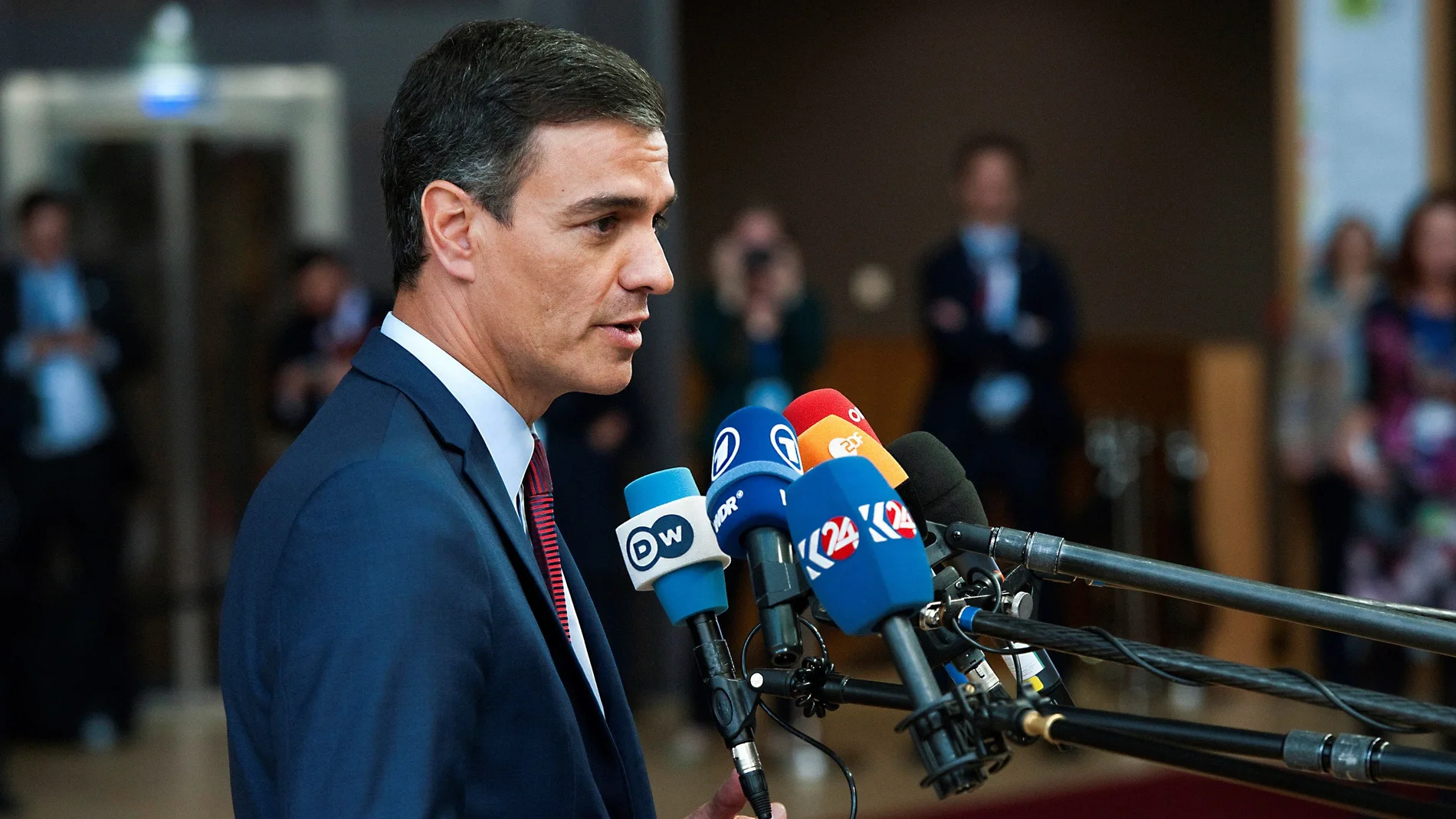  El presidente del Gobierno, Pedro Sánchez