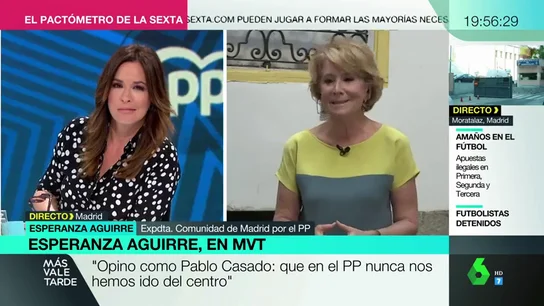 Esperanza Aguirre confirma que Díaz Ayuso creó y gestionó la cuenta de su perro Pecas en Twitter Esperanza Aguirre confirma que Díaz Ayuso creó y gestionó la cuenta de su perro Pecas en Twitter