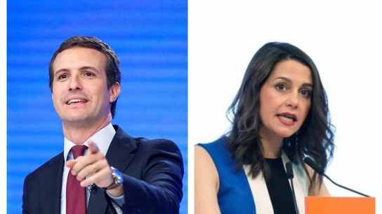 Casado y Arrimadas, invitados este año a la reunión del selecto Club Bilderberg que se celebrará en Suiza Casado y Arrimadas, invitados este año a la reunión del selecto Club Bilderberg que se celebrará en Suiza