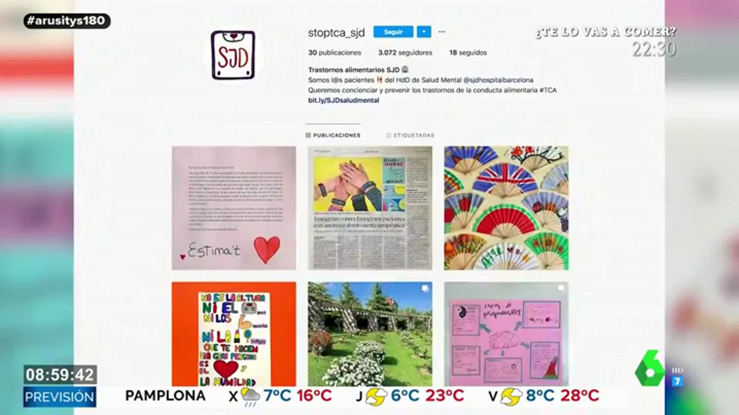 La cuenta terapéutica que lucha contra la apología a la anorexia y la bulimia en Instagram La cuenta terapéutica que lucha contra la apología a la anorexia y la bulimia en Instagram
