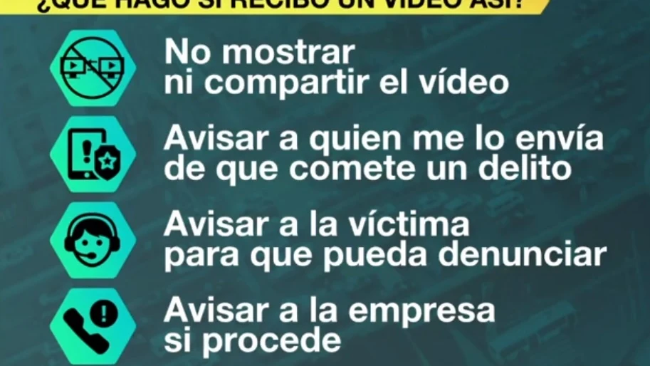 Cómo evitar la difusión de un vídeo de contenido sexual o íntimo