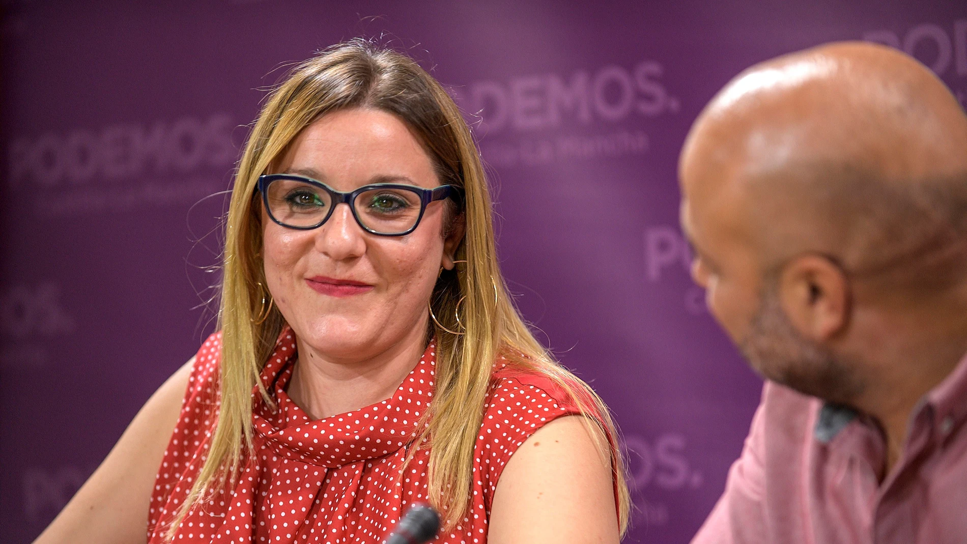 La secretaria de Organización de Podemos de Castilla-La Mancha, María Díaz