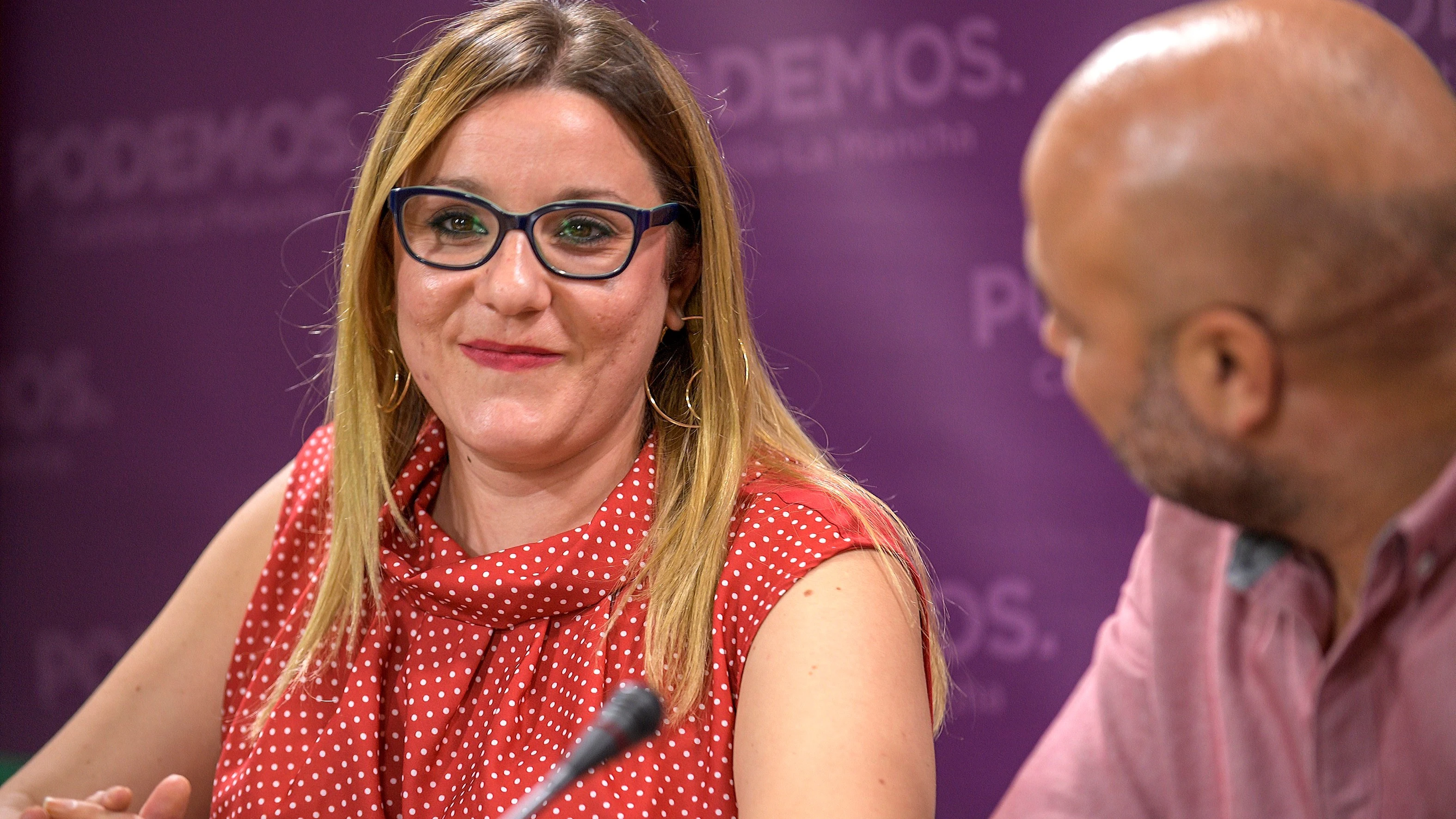 La secretaria de Organización de Podemos de Castilla-La Mancha, María Díaz