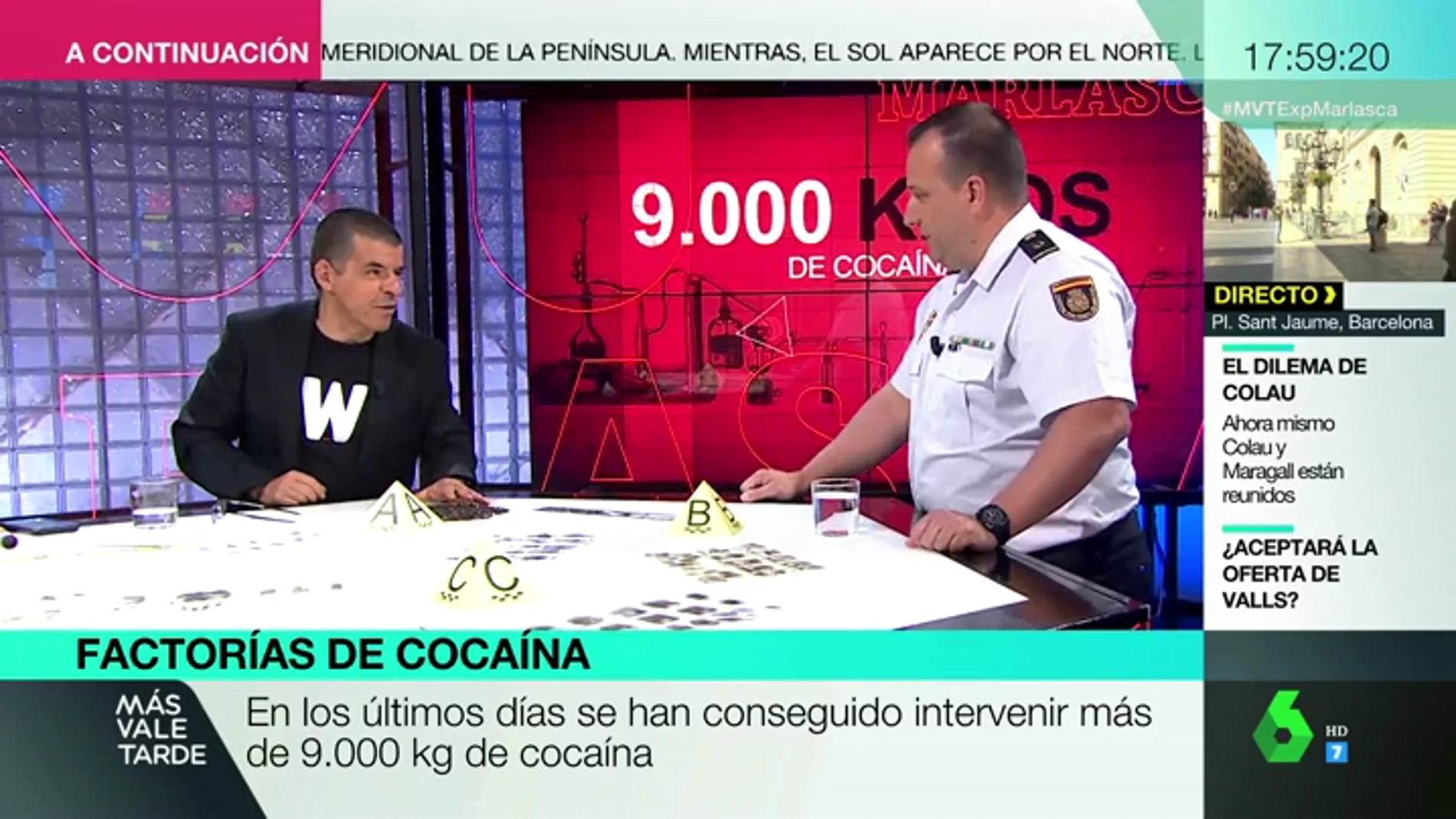 Así trabajaba la red de tráfico de cocaína más grande de España: traían los estupefacientes ocultos en plásticos PET 