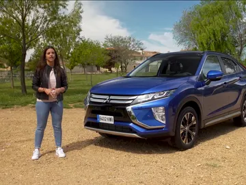 Cristina Gutiérrez y el Mitsubishi Eclipse Cross Kaiteki Cristina Gutiérrez y el Mitsubishi Eclipse Cross Kaiteki
