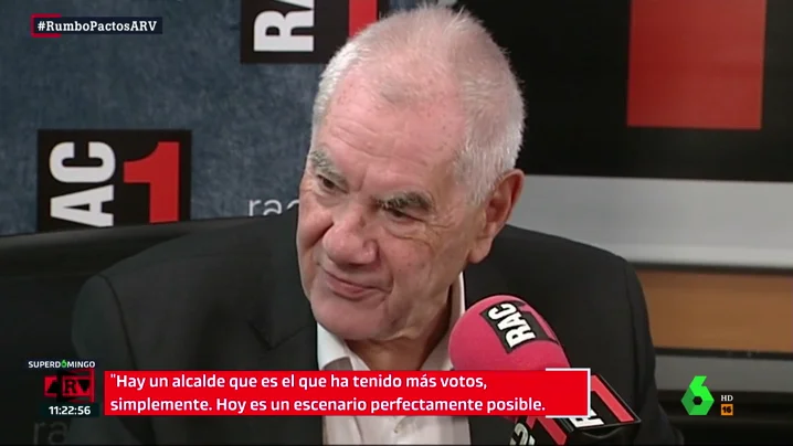 Maragall ve poco creíble la opción de un acuerdo entre Colau, Collboni y Valls en Barcelona