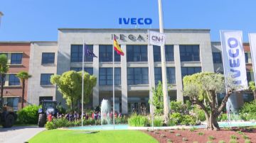 Concentración de empleados de Iveco