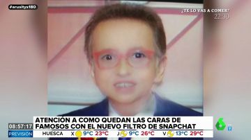 Errejón, Jordi Hurtado o Donald Trump: así son los famosos con el filtro de Snapchat que te convierte en bebé