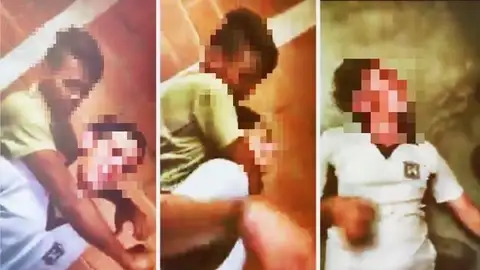 Fragmentos del vídeo por el que alerta la Policía Fragmentos del vídeo por el que alerta la Policía