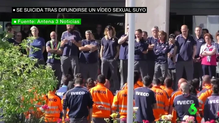 Concentración en Iveco tras la muerte de Verónica Concentración en Iveco tras la muerte de Verónica