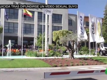 Concentración ante la sede de Iveco por la muerte de Verónica Concentración ante la sede de Iveco por la muerte de Verónica