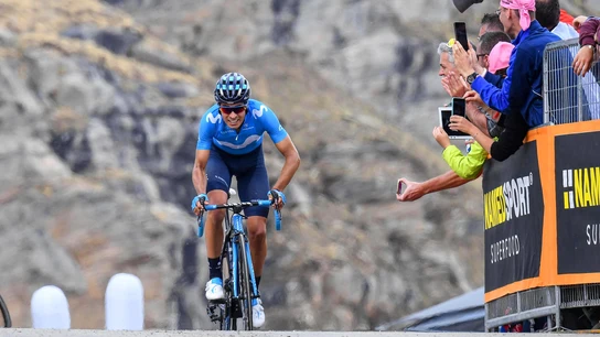 Mikel Landa, en una etapa del Giro de Italia Mikel Landa, en una etapa del Giro de Italia