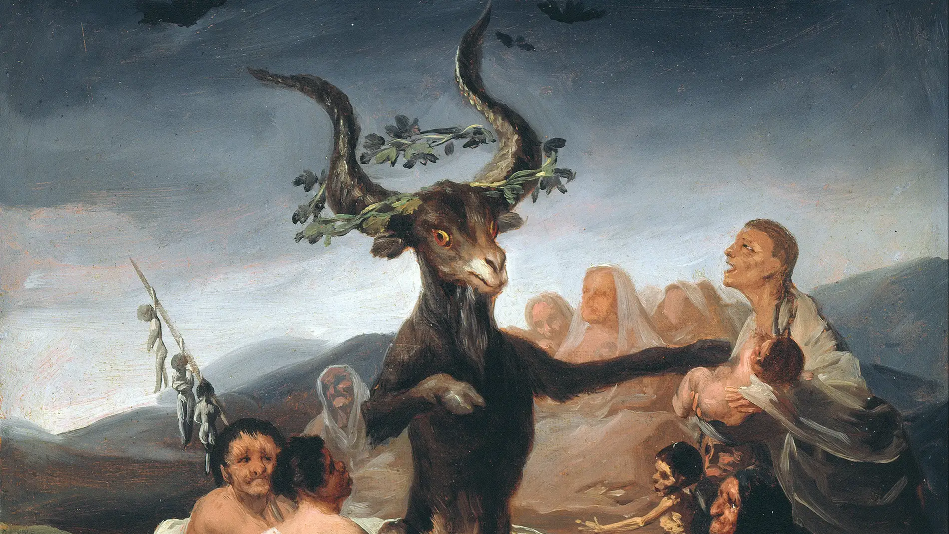 El Aquelarre, Óleo de Goya