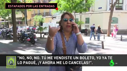 Aficionados extranjeros denuncian haber sido estafados con las entradas de la final de la Champions Aficionados extranjeros denuncian haber sido estafados con las entradas de la final de la Champions