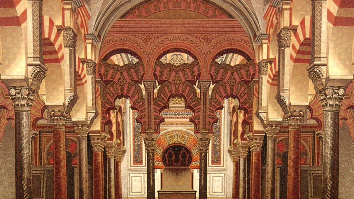 Interior de la Mezquita de Córdoba