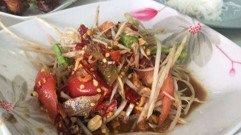 Papaya salad