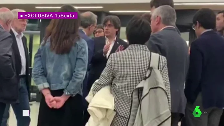 Puigdemont envía una carta de queja a Tajani después de que se impidiese su entrada en el Parlamento Europeo 