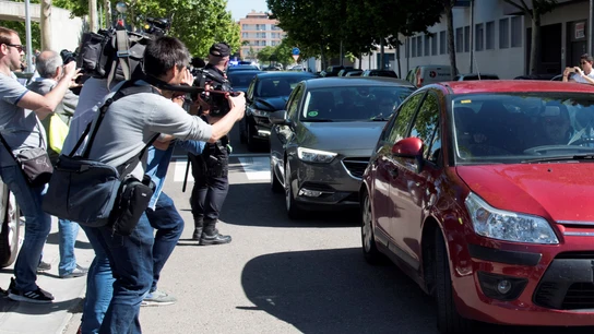 Los detenidos por la 'Operación Oikos' salen de los juzgados Los detenidos por la 'Operación Oikos' salen de los juzgados
