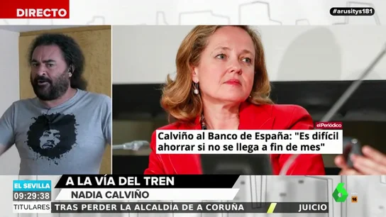 El Sevilla estalla contra el Banco de España por pedir a los ciudadanos que ahorren dinero: "Meteos la lengua en el culo" El Sevilla estalla contra el Banco de España por pedir a los ciudadanos que ahorren dinero: "Meteos la lengua en el culo"