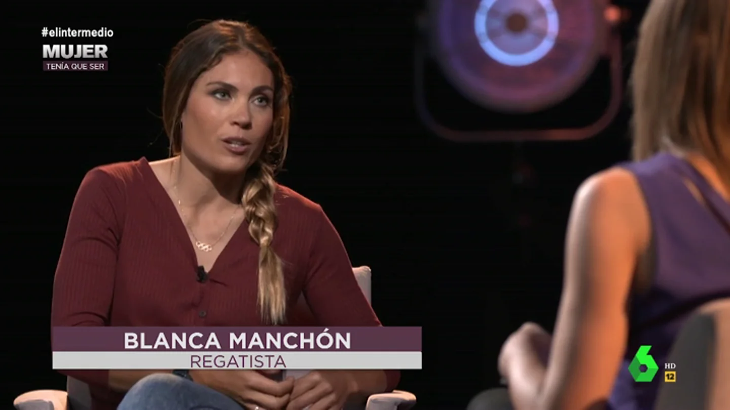 La regatista Blanca Manchón La regatista Blanca Manchón