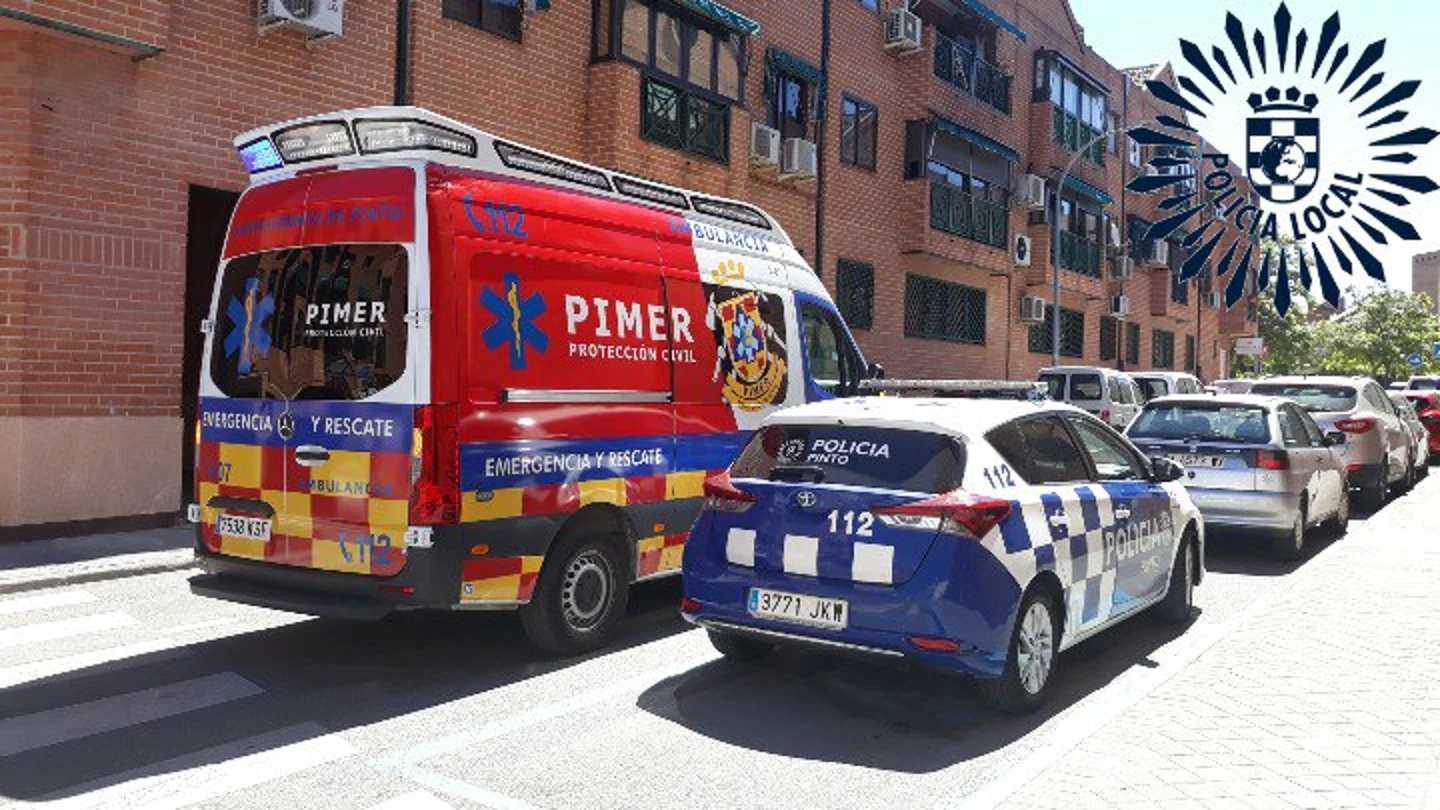Imagen de archivo de la Policía de Pinto Imagen de archivo de la Policía de Pinto