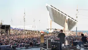 Uno de los escenarios del festival Primavera Sound 2018.