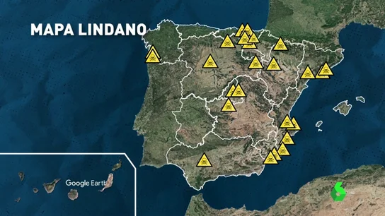 Estas son las zonas más contaminadas por lindano, un compuesto cancerígeno y que altera el sistema nervioso Estas son las zonas más contaminadas por lindano, un compuesto cancerígeno y que altera el sistema nervioso