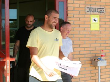 Carlos Aranda, a su salida de prisión Carlos Aranda, a su salida de prisión