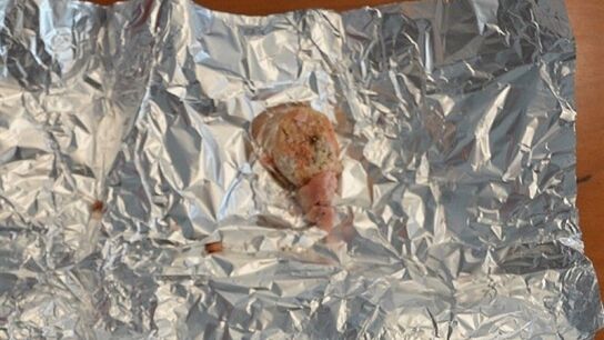 Uno de los cebos interceptados