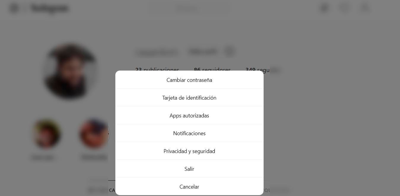 Aquí podemos desvincular las apps