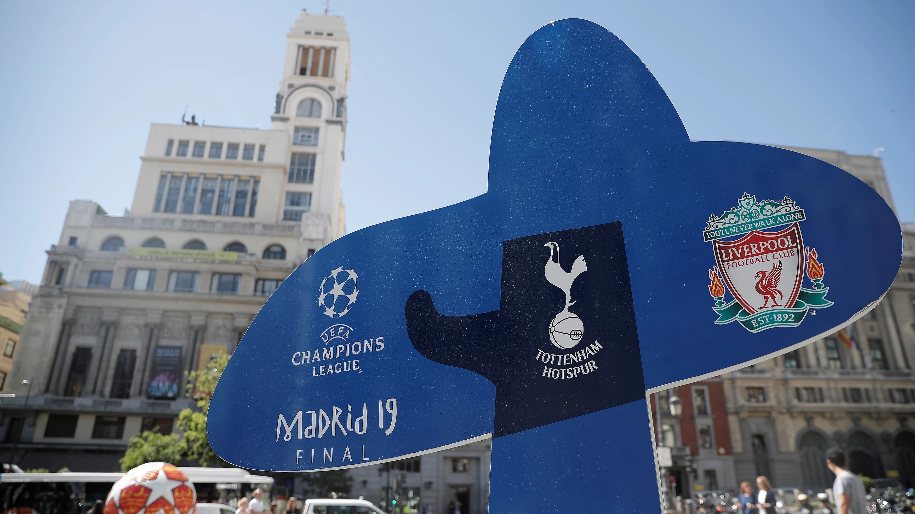 Madrid, preparada para la final de la Champions