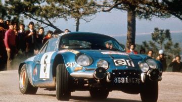 Jean Luc Therier en el Rally de Portugal de 1973