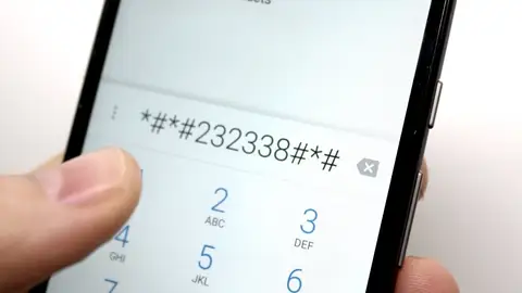 Los códigos se introducen desde el dial del teléfono Los códigos se introducen desde el dial del teléfono