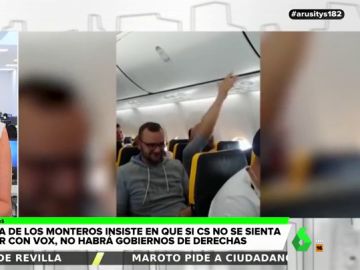 Un grupo de pasajeros alemanes corea cánticos nazis y racistas en un vuelo hacia Palma de Mallorca Un grupo de pasajeros alemanes corea cánticos nazis y racistas en un vuelo hacia Palma de Mallorca