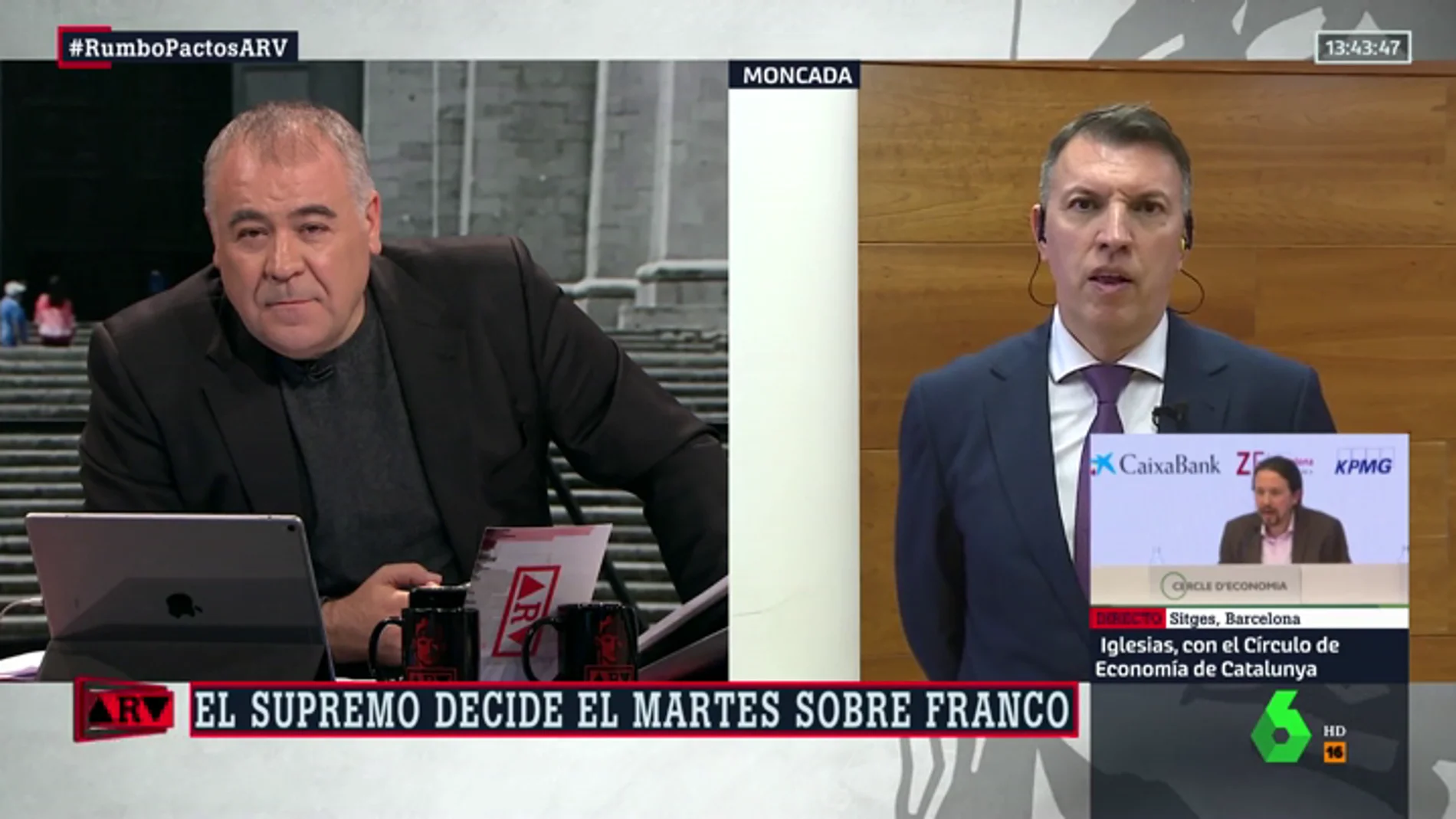 Joaquim Bosch, sobre la exhumación de Franco: "La petición de la familia no tiene fundamento legal ni democrático"