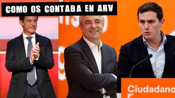 Valls, Garicano y Rivera