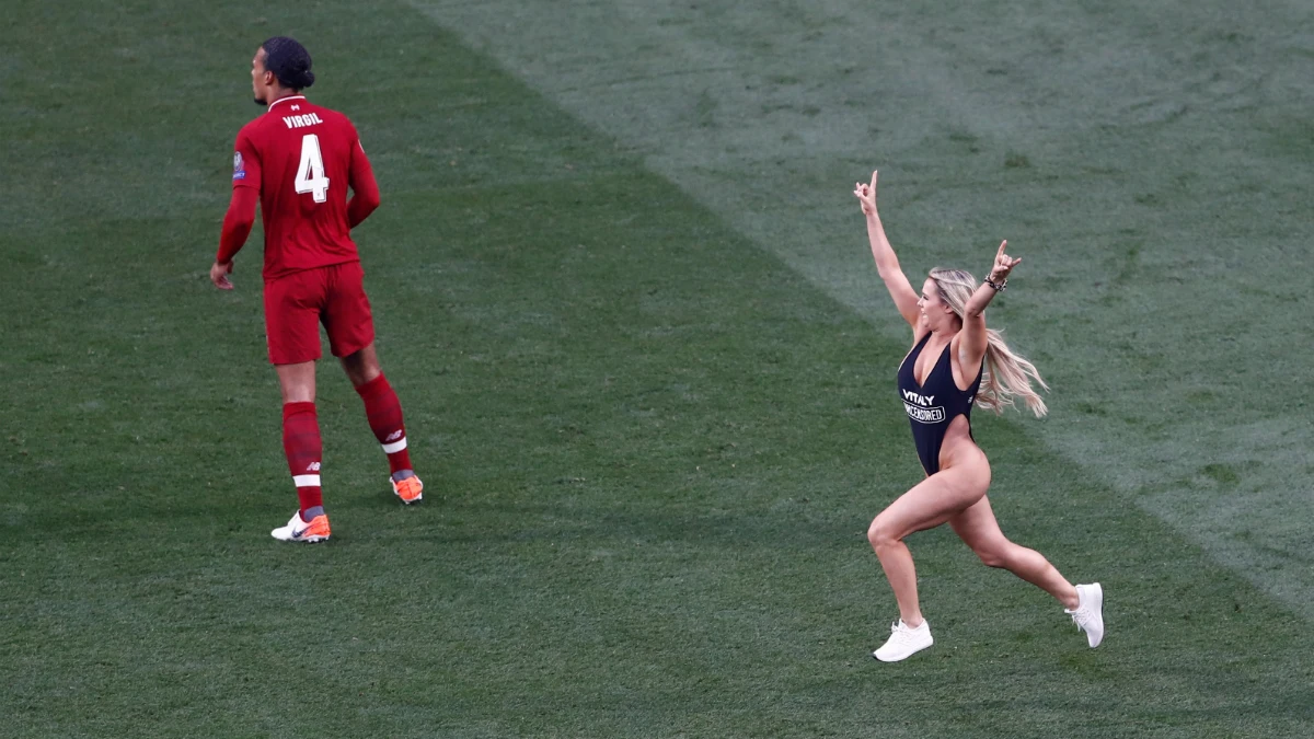 Kinsey Wolanski, en la final de Champions Kinsey Wolanski, en la final de Champions