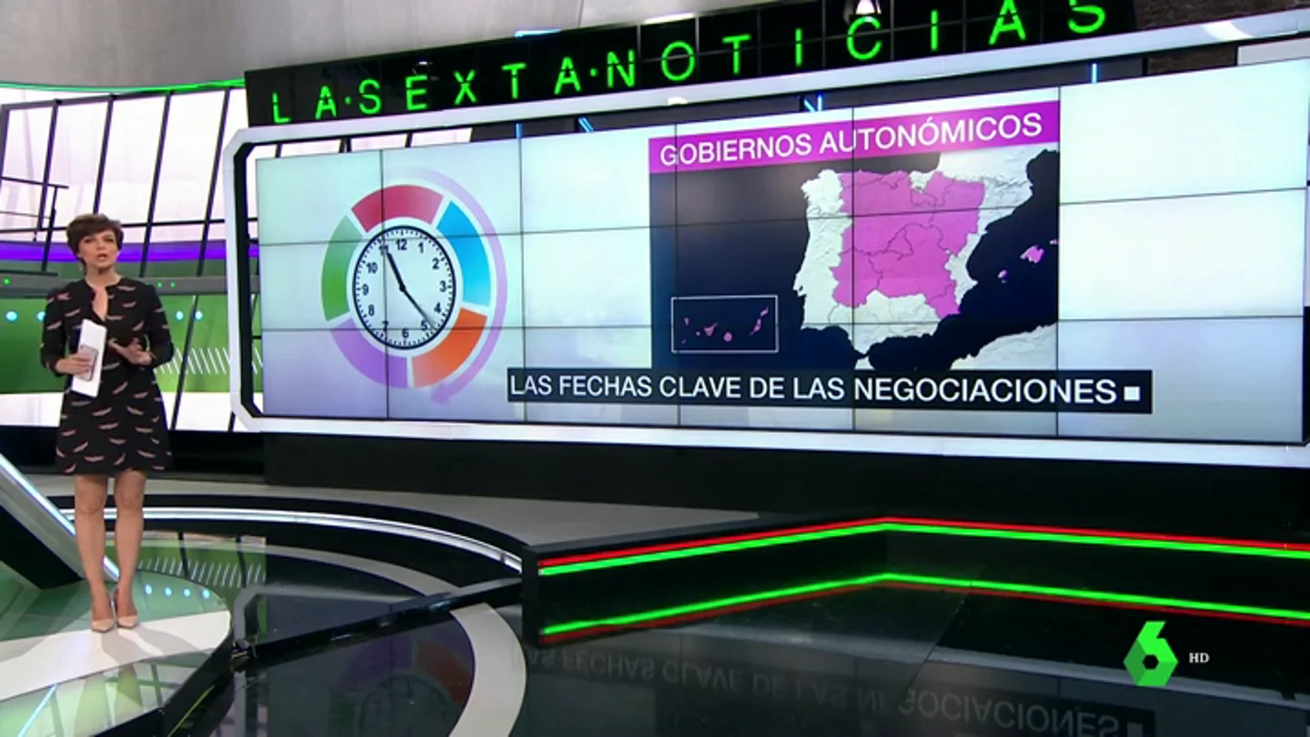 Estas son las fechas clave de las negociaciones para formar gobiernos municipales y autonómicos Estas son las fechas clave de las negociaciones para formar gobiernos municipales y autonómicos