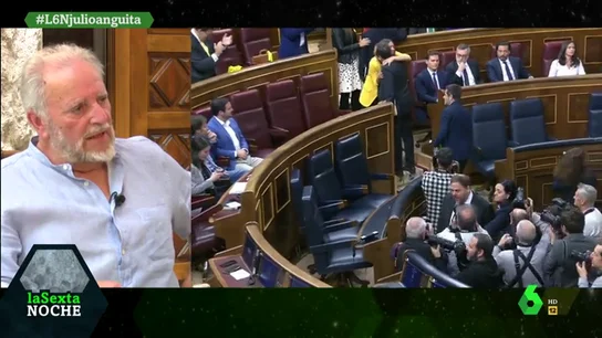 El análisis de Julio Anguita sobre los políticos independentistas suspendidos: "Es una auténtica indignidad democrática" El análisis de Julio Anguita sobre los políticos independentistas suspendidos: "Es una auténtica indignidad democrática"