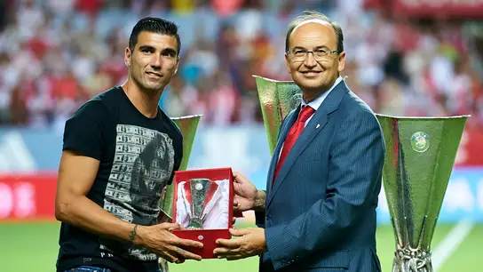 José Antonio Reyes y Pepe Castro José Antonio Reyes y Pepe Castro