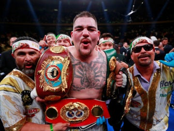 Ruiz Jr., tras ganar a Joshua Ruiz Jr., tras ganar a Joshua