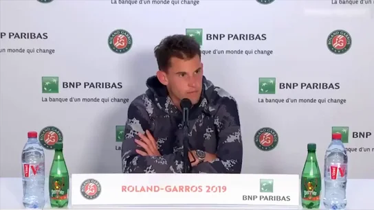 Serena Williams echa a Thiem de la sala de prensa: el austríaco se marchó cabreado Serena Williams echa a Thiem de la sala de prensa: el austríaco se marchó cabreado