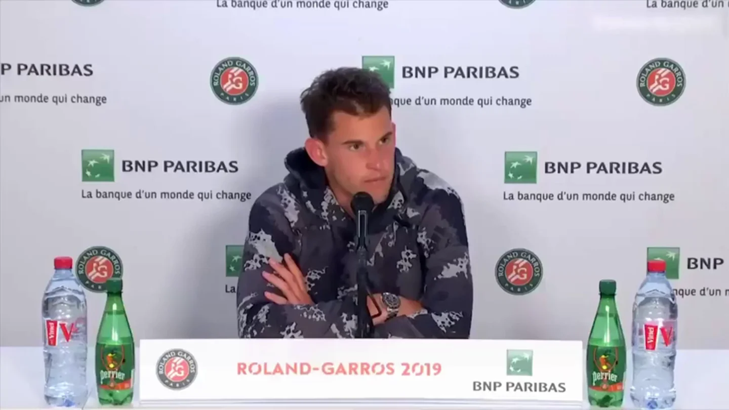 Serena Williams echa a Thiem de la sala de prensa: el austríaco se marchó cabreado Serena Williams echa a Thiem de la sala de prensa: el austríaco se marchó cabreado