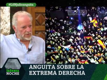 Julio Anguita: "Vox no es fascismo, el fascismo tiene un barniz de política social y estos señores no" Julio Anguita: "Vox no es fascismo, el fascismo tiene un barniz de política social y estos señores no"