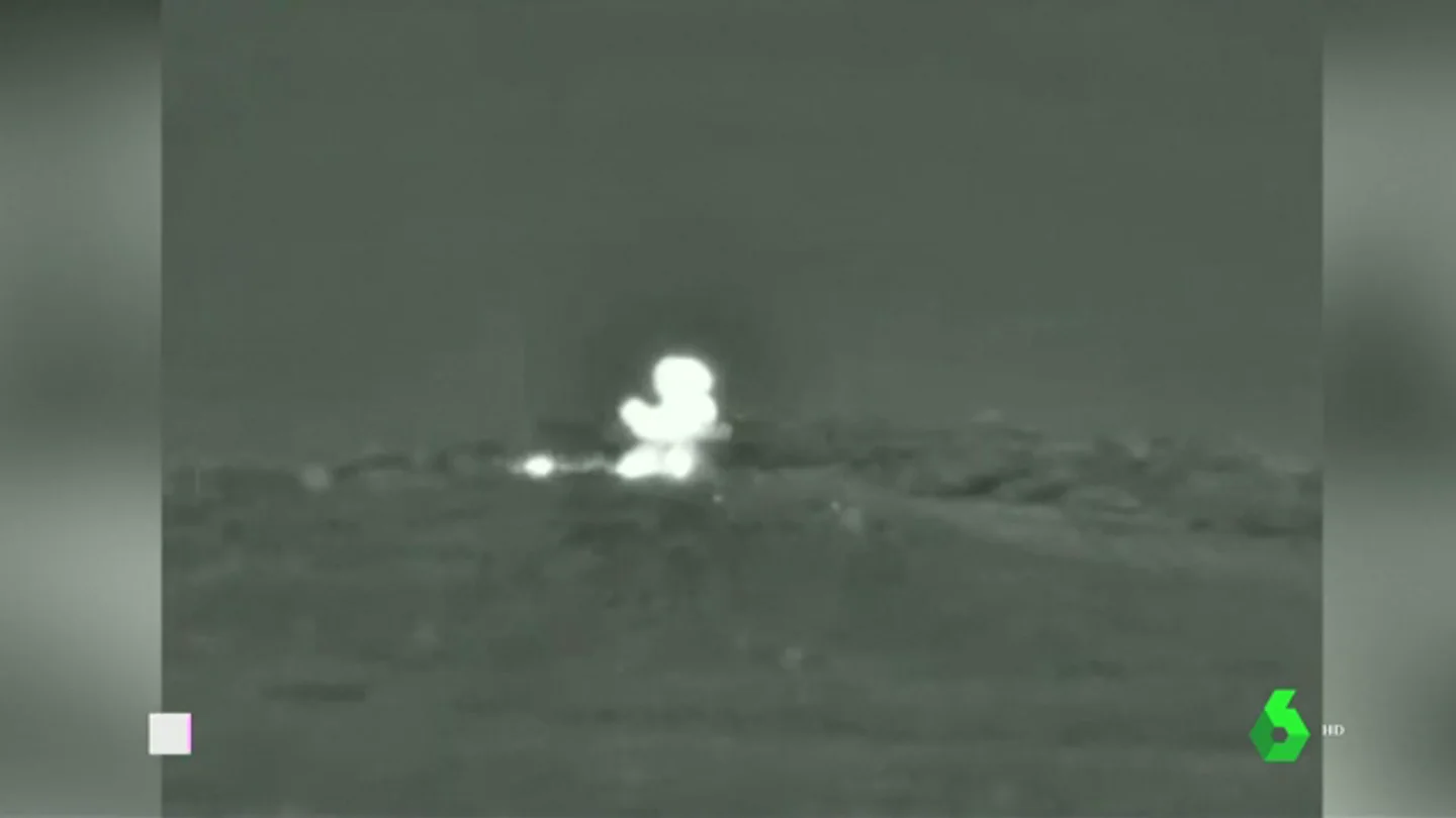 Imagen de un bombardeo de Israel Imagen de un bombardeo de Israel