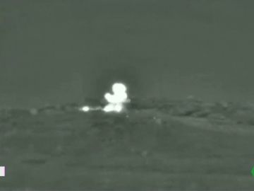 Imagen de un bombardeo de Israel Imagen de un bombardeo de Israel