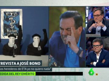 José Bono no pactaría con Bildu en ninguna situación: "Con los herederos de ETA yo no quiero nada" José Bono no pactaría con Bildu en ninguna situación: "Con los herederos de ETA yo no quiero nada"