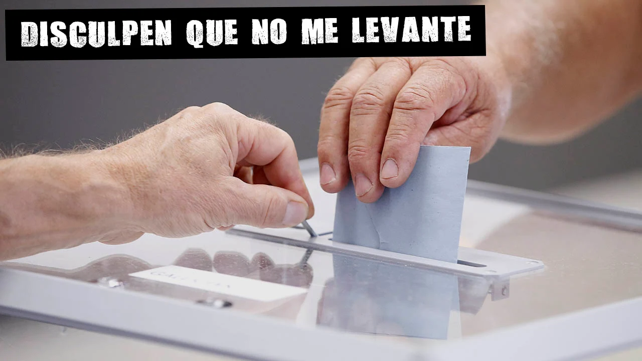 Disculpen que no me levante