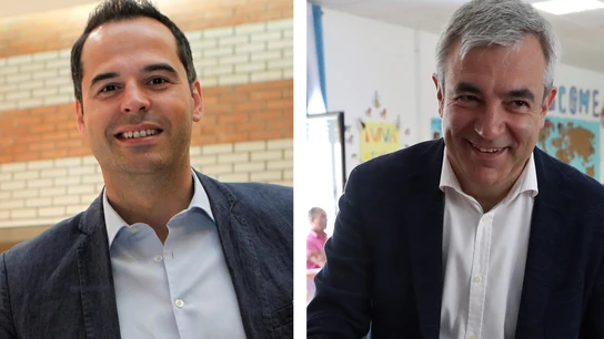 Ignacio Aguado y Luis Garicano Ignacio Aguado y Luis Garicano