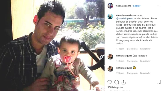La publicación que le dedicó Noelia López a su hermano Tony. La publicación que le dedicó Noelia López a su hermano Tony.